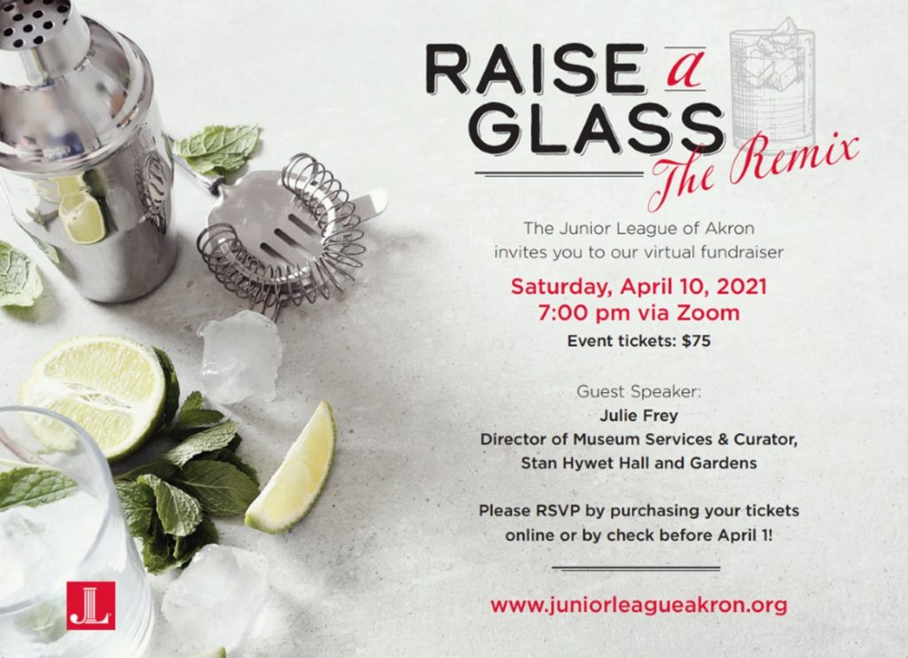 Raise a Glass 2021 Invitation