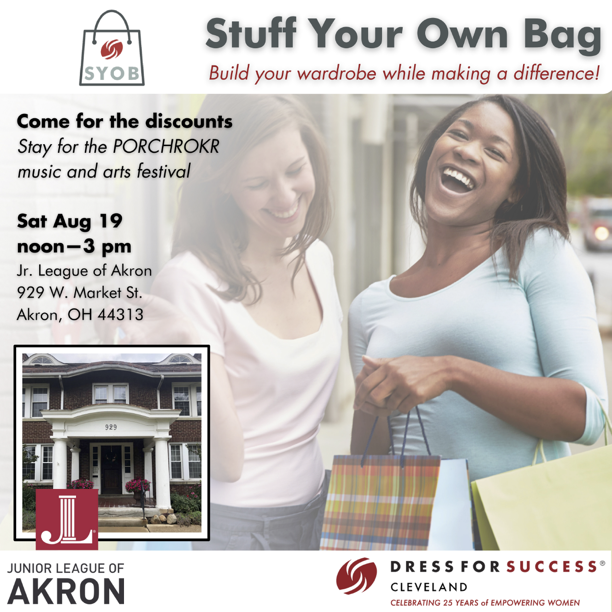 Stuff Your Own Bag Event The Junior League of Akron